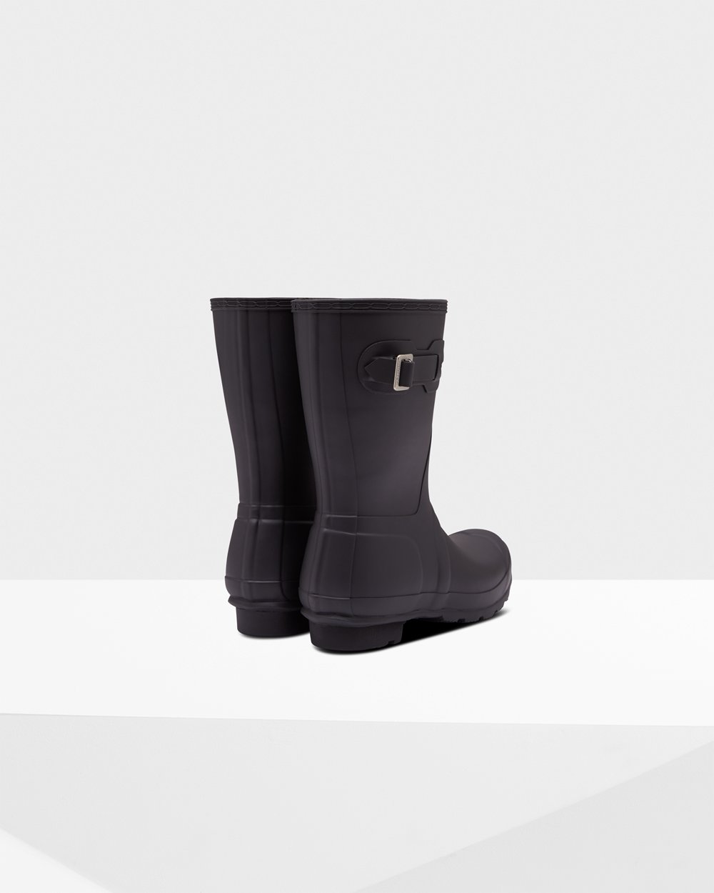 Botas De Cortas Original Insulated Hunter Mujer - Negros - 847360QHL